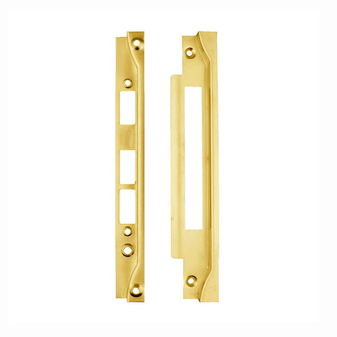 NIDUS OZI-1 Mortice Lock Rebate Kit | 7 Finishes - Satin Brass / Right Hand