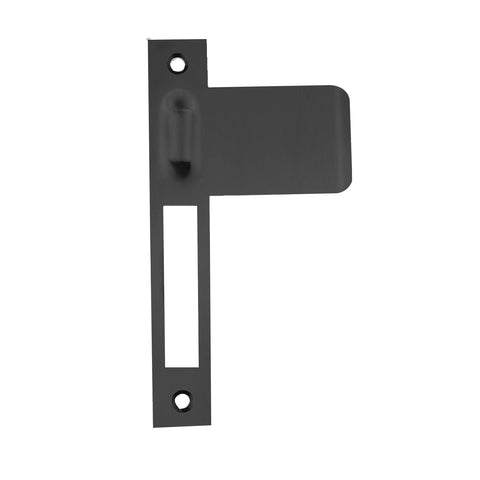 NIDUS Roller Mortice Lock Strike Plate 85mm | 4 Finishes - Matt Black / Left Hand