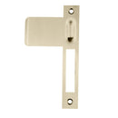 NIDUS Roller Mortice Lock Strike Plate 85mm | 4 Finishes - Satin Brass / Left Hand