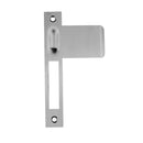 NIDUS Roller Mortice Lock Strike Plate 85mm | 4 Finishes - Satin Chrome / Left Hand