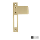 NIDUS Roller Mortice Lock Strike Plate 85mm | 4 Finishes