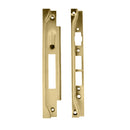 NIDUS Rebate Kit Suits Roller Mortice Door Lock | 6 Finishes - Polished Brass / Left Hand