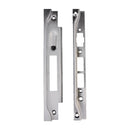 NIDUS Rebate Kit Suits Roller Mortice Door Lock | 6 Finishes - Satin Chrome / Left Hand