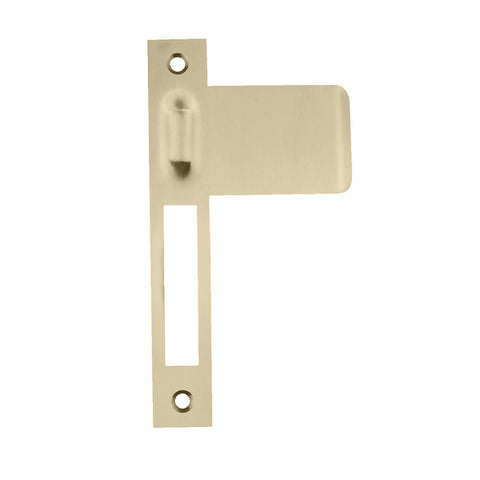 NIDUS Roller Mortice Lock Strike Plate 85mm | 4 Finishes - Satin Brass / Right Hand