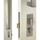NIDUS OZI-4 Mortice Lock Pull Handle Set | 4 Finishes - Satin Stainless Steel