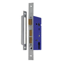 NIDUS Marino OZI-1 Lock Combo Door Lever on Longplate Entrance Set | 3 Finishes