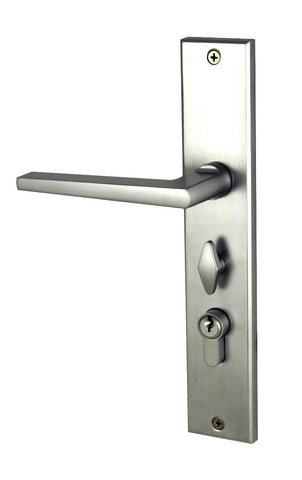 NIDUS Marino OZI-1 Lock Combo Door Lever on Longplate Entrance Set | 3 Finishes