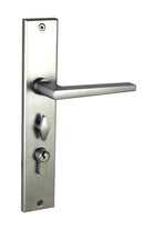 NIDUS Marino OZI-1 Lock Combo Door Lever on Longplate Entrance Set | 3 Finishes