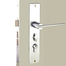 NIDUS OZI-1 Mortice Door Lock Metro Lever Combo | 2 Finishes - Chrome Plated / Left Hand