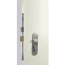 NIDUS Radius OZI-3 Roller Mortice Lock Combo | 3 Finishes - Satin Stainless Steel / Right Hand