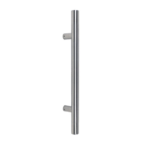 NIDUS Entrance Door Pull Handle | 2 Finishes - Satin Stainless Steel / 600mm