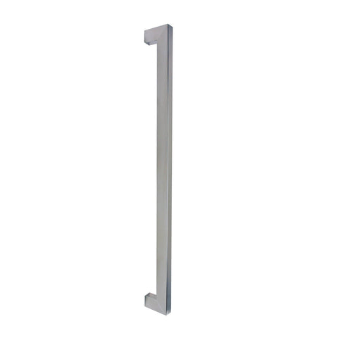 NIDUS Entrance Thin Pull Handle Set | 2 Finishes - Satin Stainless Steel / 800mm