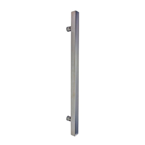 NIDUS ENTRANCE DOOR PULL HANDLE PH834SS 38X38X800MM 304 GRADE SS PAIR - primehardware