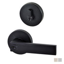 NIDUS Lonsdale Door Lever Round Entrance Set with Eurobolt | 2 Finishes
