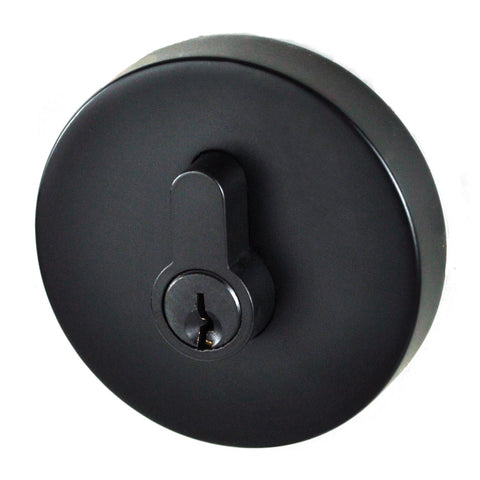 NIDUS Lonsdale Round Eurobolt Double Cylinder | 2 Finishes - Matt Black