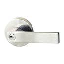 NIDUS Lonsdale Door Lever Round Entrance Set | 2 Finishes - Chrome Plated