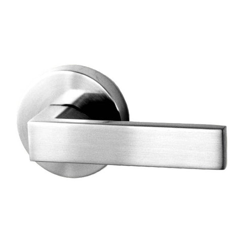 NIDUS Lonsdale Round Door Handle Passage Set | 2 Finishes - Chrome Plated