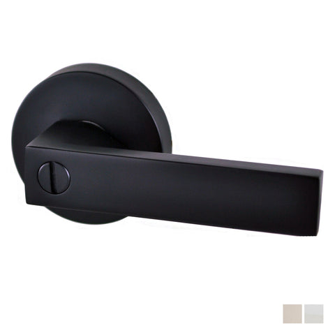 NIDUS Lonsdale Door Lever Round Privacy Set | 2 Finishes