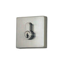 NIDUS DOOR LOCK LONSDALE EUROBOLT DEADBOLT DOUBLE CYLINDER SQUARE BRUSHED NICKEL - primehardware