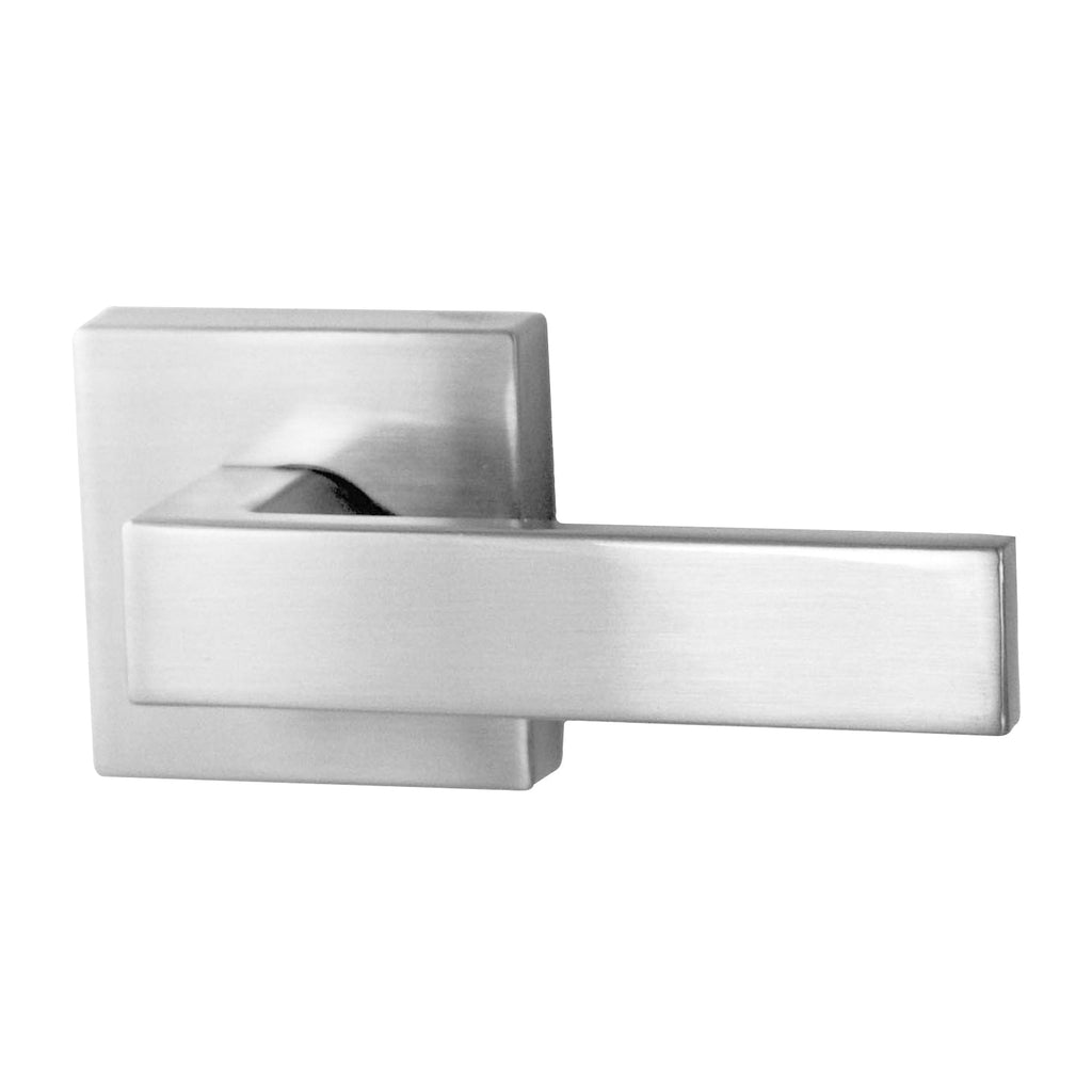 NIDUS Lonsdale Lever on Square Rose Passage Set | Chrome Plated