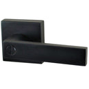 NIDUS DOOR HANDLE LONSDALE PRIVACY LEVER SET SQUARE MATT BLACK - primehardware