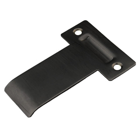 NIDUS Roller Bolt Extended Strike Plate | Matt Black