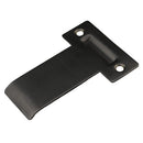 NIDUS Roller Bolt Extended Strike Plate | Matt Black