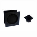 NIDUS Cavity Sliding Door Passage Set with Finger Pull | Matt Black