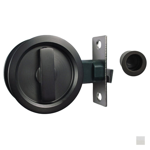 NIDUS Cavity Sliding Privacy Door Lock with Edge Pull | 2 Finishes
