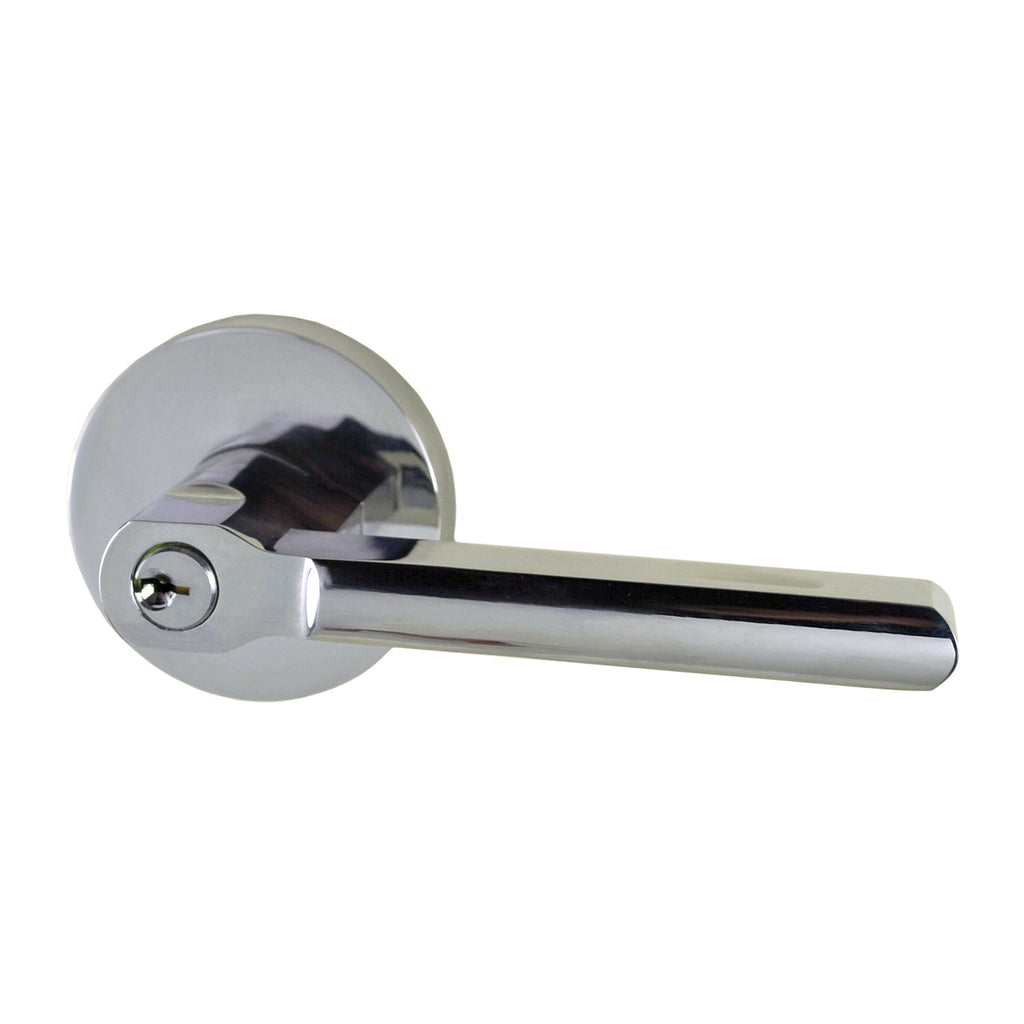 NIDUS Mosman Door Lever Handle Entrance Set 65mm | Chrome Plated