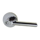 NIDUS Mosman Door Lever Handle Entrance Set 65mm | Chrome Plated