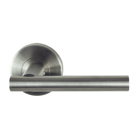 NIDUS Venetian Torcello Door Handle Leverset | Satin Stainless Steel