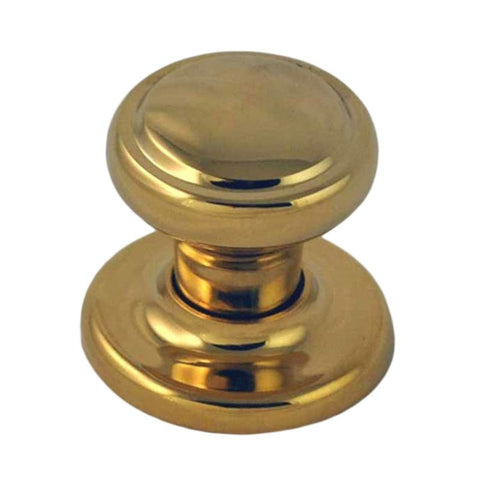 NIDUS DOOR KNOB WENTWORTH CUPBOARD SET GOLD WITH BACKPLATE WCKGD - primehardware