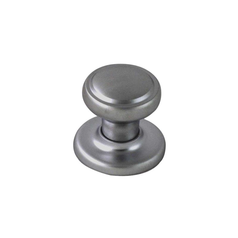 NIDUS DOOR KNOB WCKSC WENTWORTH CUPBOARD SET SATIN CHROME W/ BACKPLATE - primehardware