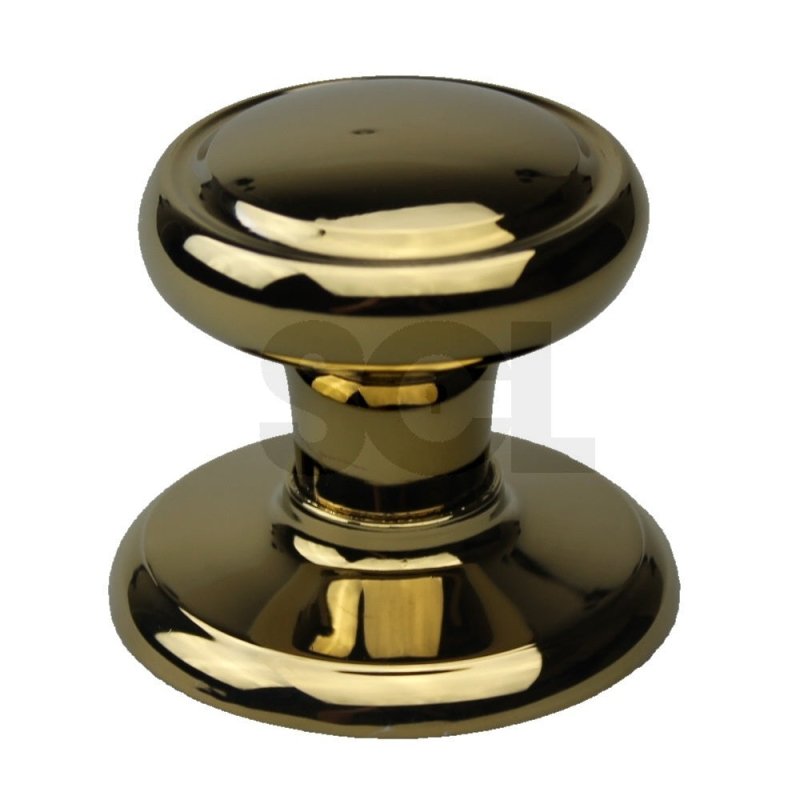 NIDUS WDFGD DOOR KNOB WENTWORTH PASSAGE SET GOLD W/ LATCH