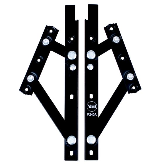 Yale Nexus Hca 240 Stay Pair Non Friction Black - primehardware