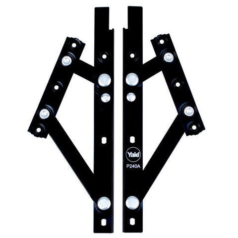 Yale Nexus Hca 240 Stay Pair Non Friction Black - primehardware