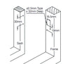 Yale Securistay Timber White - primehardware