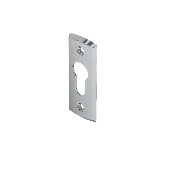 Yale Palladium Bifold Low Profile Cylinder Escutcheon Chrome - primehardware