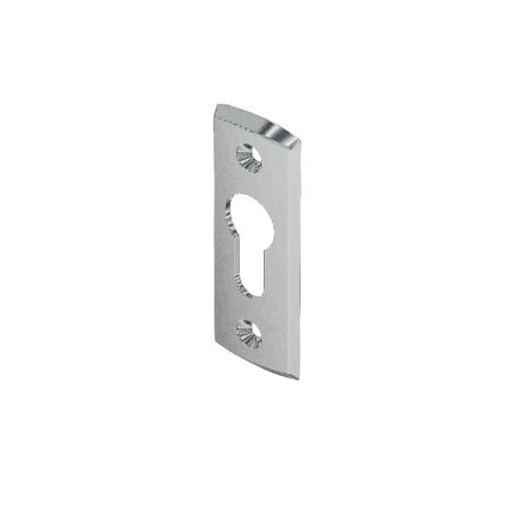 Yale Palladium Bifold Low Profile Cylinder Escutcheon Chrome - primehardware