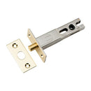 IVER Privacy Bolt Round | 70mm Backset - Polished Brass