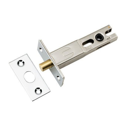 IVER Privacy Bolt Round | 70mm Backset - Polished Chrome