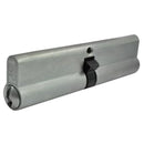 PROTECTOR Euro Double Cylinder with Fixed Cam LW4 Profile KD Satin Chrome 120mm - PCD120 - 5P - KD - SC PCD1205PSC - primehardware