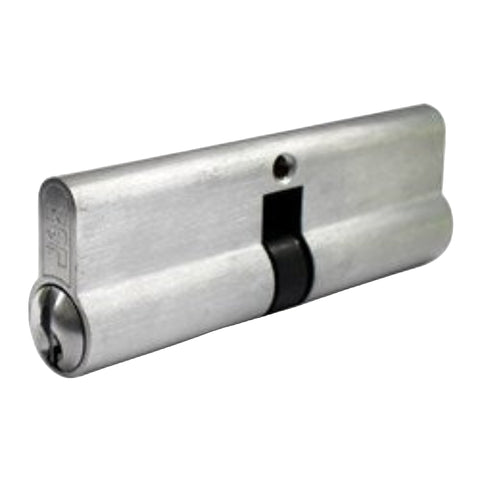 PROTECTOR Euro Double Cylinder with Fixed Cam LW4 Profile KA Satin Chrome 90mm - PCD90 - 5P - KA - SC PCD90KASC - primehardware