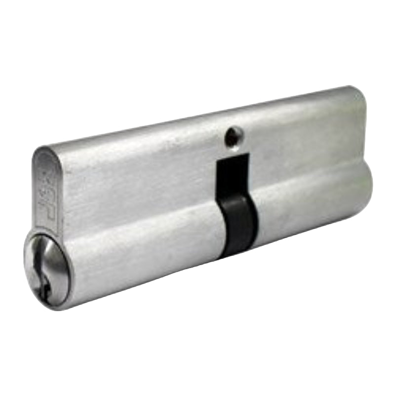 PROTECTOR Euro Double Cylinder with Fixed Cam LW4 Profile KA Satin Chrome 90mm - PCD90-5P-KA-SC    PCD90KASC