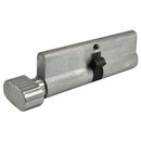 PROTECTOR Euro Single Cylinder and Turn with Fixed Cam LW4 Profile KA Satin Chrome 100mm - PCT100 - 5P - KA - SC PCT1005PKASC - primehardware