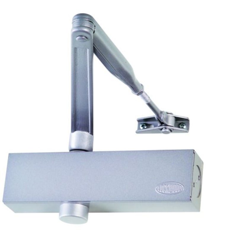 Lockwood 3024 Series Size 2-4 Closer Adjustable Backcheck DP – Silver  3024SILDP