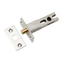 IVER Privacy Bolt Round | 60mm Backset - Polished Nickel