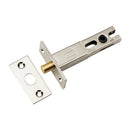 IVER Privacy Bolt Round | 70mm Backset - Polished Nickel