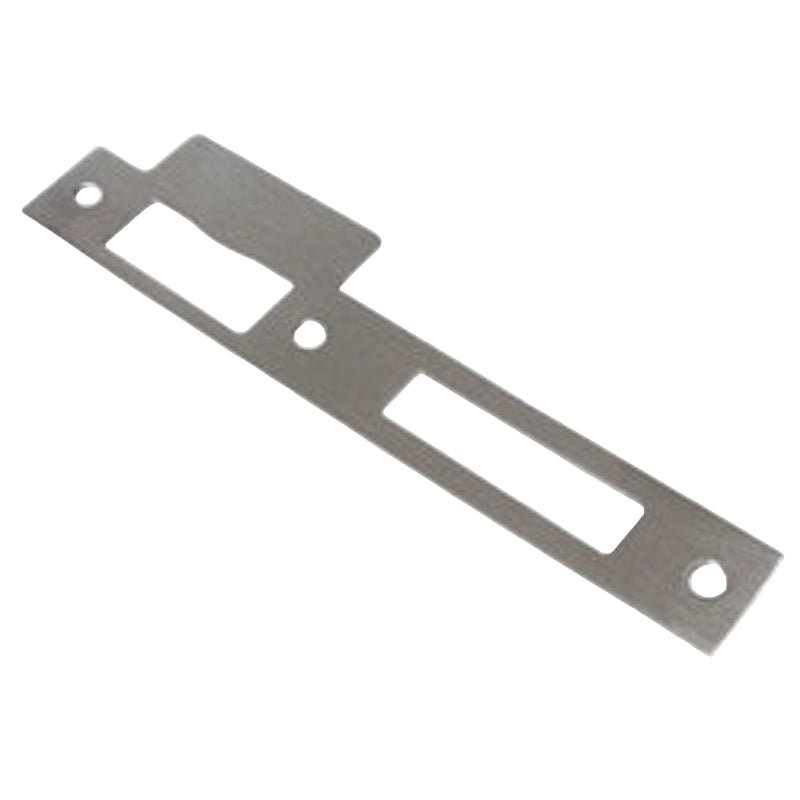 PROTECTOR 485 Series Mortice Sash Lock Strike Plate Satin Stainless Steel - 726 - SP - SSF PR485SPSS - primehardware